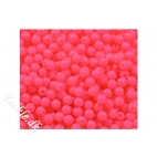 Fluorocerende plastperler 6 mm Pink