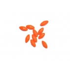 NT Oval Beads orange - 18*8mm - 10 stk.