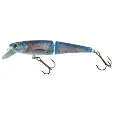 SILVER FOX - jointed trout minnow 11 cm - rainbow trout