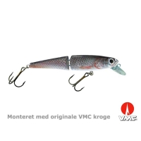 SILVER FOX - Jointed Troll - 16 cm floating - Holo roach