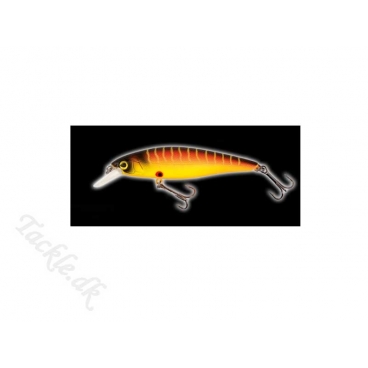 TAKE - Fat Minnow - Red/yellow tiger 8 cm - 11,4 gr synkende