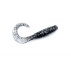 Jighale/twister 5 cm sort - 10 stk