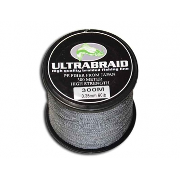 ULTRABRAID fletline/flettet line 300 meter - 0,25 mm/18,2 kg - SUPER LAVPRIS!