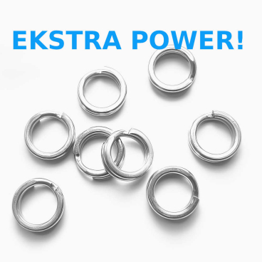 Ekstra stærke springringe - ALL POWER - 8 mm - 32 kg